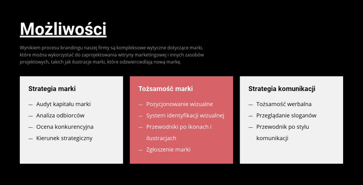 Biznes od podstaw Szablon Joomla