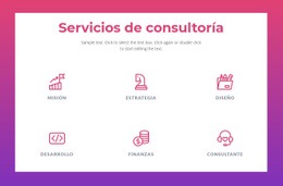 Generador De Maquetas De Sitios Web Para Servicios De Consultoría Para Empresas