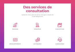 Services De Conseil Aux Entreprises - Modèle De Site Web Joomla Gratuit