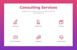 Most Creative Html Code For Consulting Services For Businesses