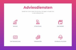 Geweldig Website-Ontwerp Voor Adviesdiensten Voor Bedrijven