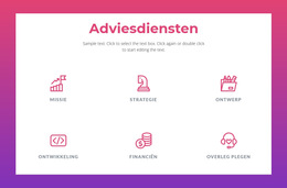 Geweldig Website-Ontwerp Voor Adviesdiensten Voor Bedrijven