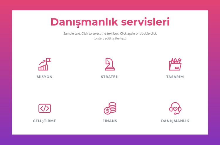 İşletmeler için danışmanlık hizmetleri CSS Şablonu