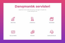 İşletmeler Için Danışmanlık Hizmetleri Için Harika Web Sitesi Tasarımı