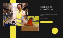 Logistická Služba Ve Vašem Okolí – Jednoduchá Šablona Webu