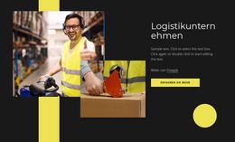 Logistikservice In Ihrer Nähe - Kostenlose HTML-Vorlage