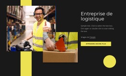Un Service Logistique Près De Chez Vous - Modèle Gratuit