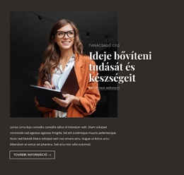 Vállalati Oktatás - Webfejlesztési Sablon