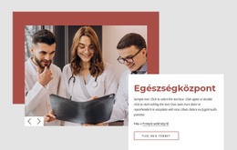 Nemzetközi Orvosi Központ – Személyes Webhelysablon