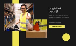 Logistieke Service Bij U In De Buurt Thema Voor Logistiek