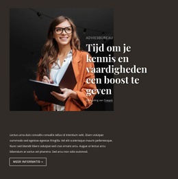 Geweldige HTML5-Sjabloon Voor Bedrijfseducatie