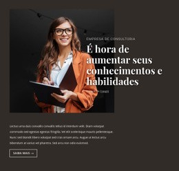 Educação Corporativa - Landing Page Criativa Multiuso