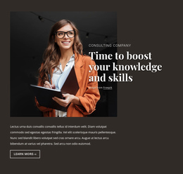 Corporate Education - Responsive Website Builder Software