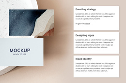 Branding Agency Services One Page Template