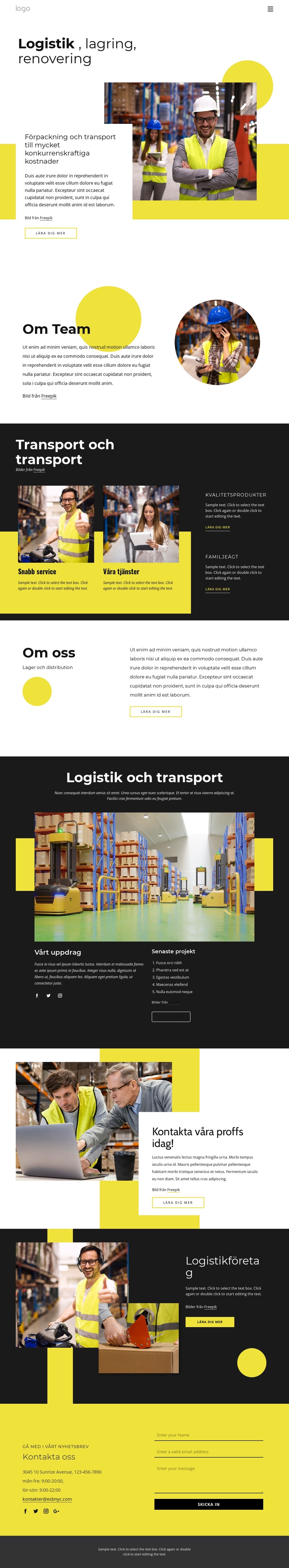 Kontakta våra proffs idag CSS -mall