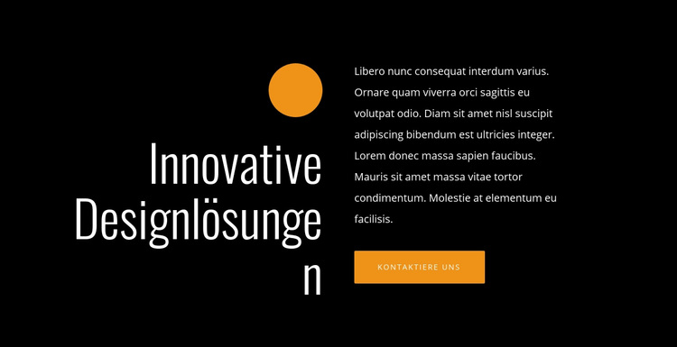 Innovative Designlösungen WordPress-Theme