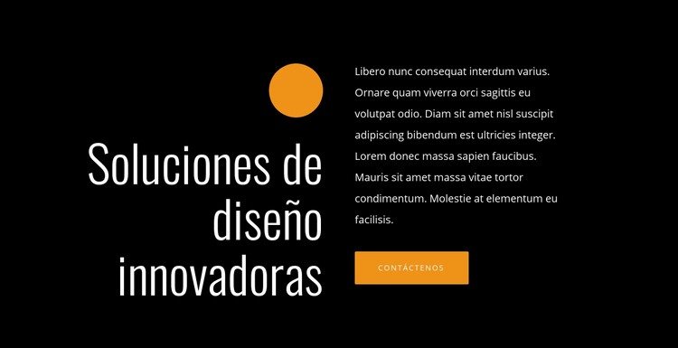 Soluciones de diseño innovadoras Diseño de páginas web