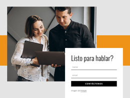 Formulario De Contacto Con Rectángulo E Imagen - Tema Personalizado De WordPress