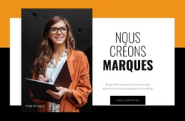 Expériences Digitales Pour Les Marques - Create HTML Page Online