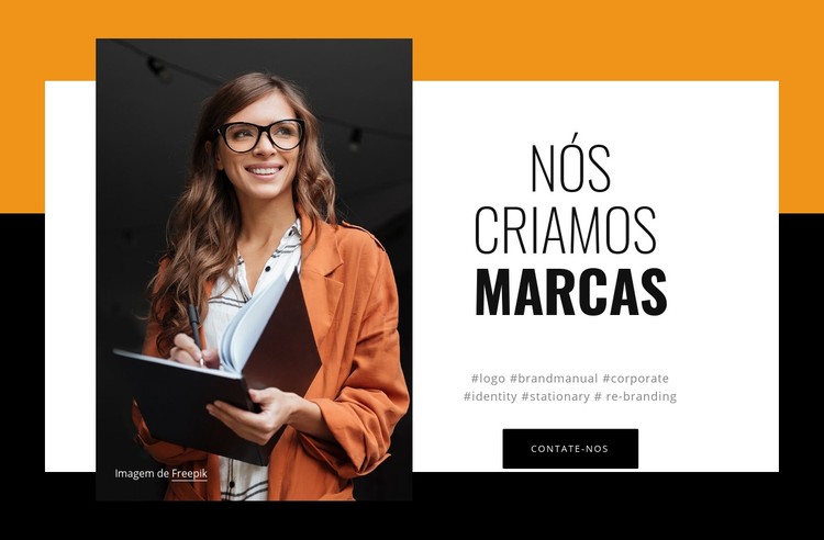 Experiências digitais para marcas Template CSS