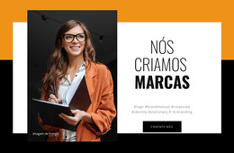 Experiências Digitais Para Marcas - Modelo De Site