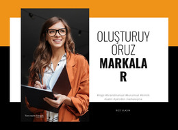 Markalar Için Dijital Deneyimler - Site Şablonu