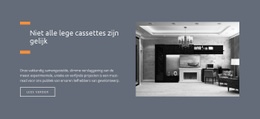 Minimalisme In De Keuken - HTML Website Maker