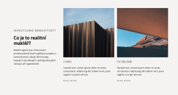 Realitní Makléř – Šablona Webové Stránky HTML