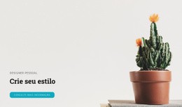 Crie Um Novo Você Mesmo - Design HTML Page Online