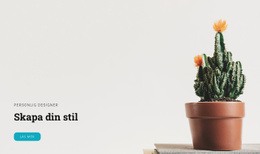 Skapa En Ny Själv - HTML-Webbplatsmall