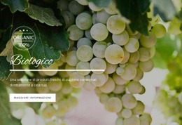 Organico - Mockup Di Sito Web Pronto Per L'Uso