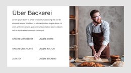 Über Unsere Bäckerei – Vielseitiges WordPress-Theme