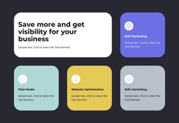 Increase sales - CSS Template by Nicepage