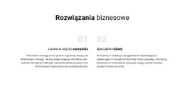 Tekstowe Rozwiązania Biznesowe Szablon CSS