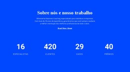 Página De Destino Impressionante Para Counter About Us