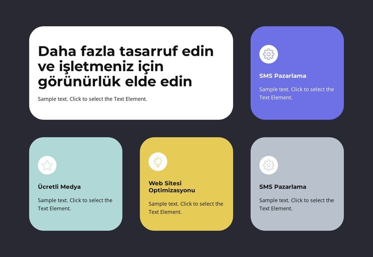 Satışları artırın CSS Şablonu