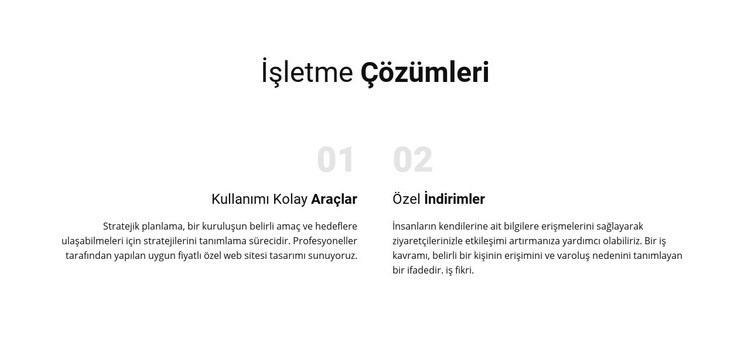 Metin İş Çözümleri Web sitesi tasarımı