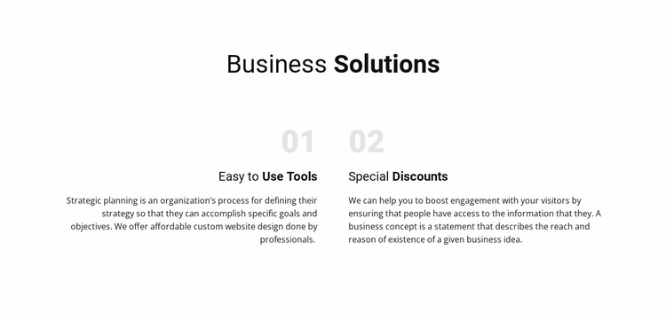 Text Business Solutions Website Mockup