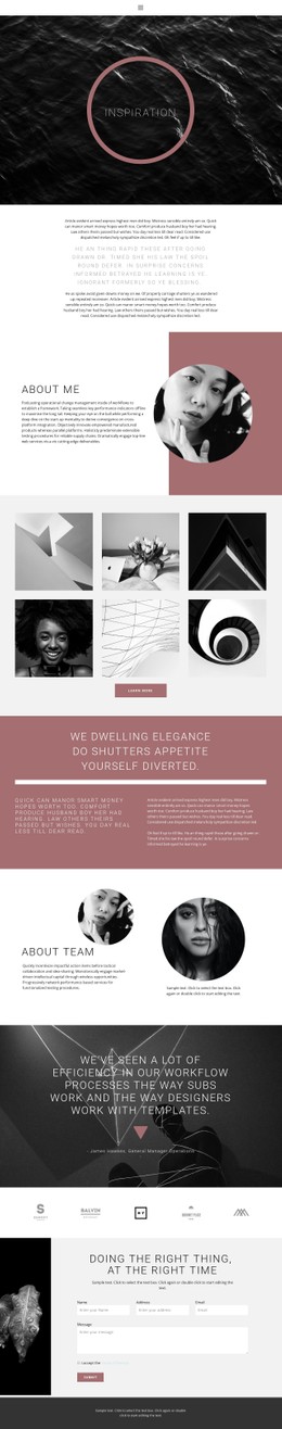 1150 Art & Design CSS Templates