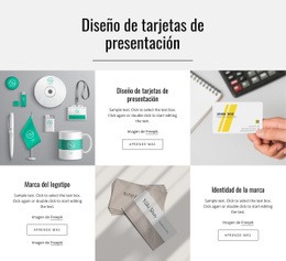 Diseño De Tarjetas De Presentación: Creador De Sitios Web Creativo Y Multipropósito