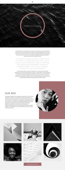 Thème WordPress Polyvalent Pour Inspiration De Conception