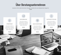 Über Beratungsunternehmen – Joomla-Template Kostenlos Responsive