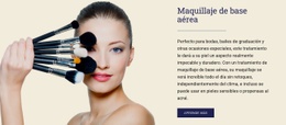 Diseño De Sitio Web Multipropósito Para Maquillaje De Base Aérea