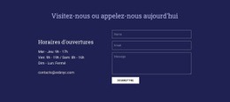 Créateur De Site Web Exclusif Pour Visitez-Nous Ou Appelez-Nous Aujourd'Hui