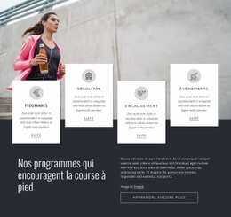 Nos Programmes De Course - Modèle Personnel