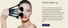 Gratis Ontwerpsjabloon Voor Vliegbasis Make-Up