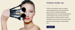 Multifunctioneel Websiteontwerp Voor Vliegbasis Make-Up