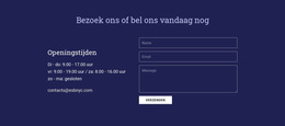 Bezoek Ons Of Bel Ons Vandaag Nog - Klaar Websitethema