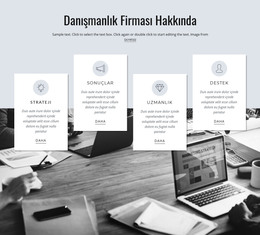 Danışmanlık Firması Hakkında - Ücretsiz HTML Şablonu