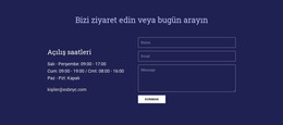 Bizi Ziyaret Edin Veya Bugün Arayın - Profesyonel Joomla Şablonu